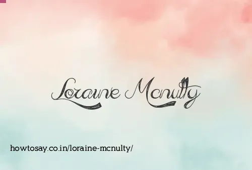 Loraine Mcnulty