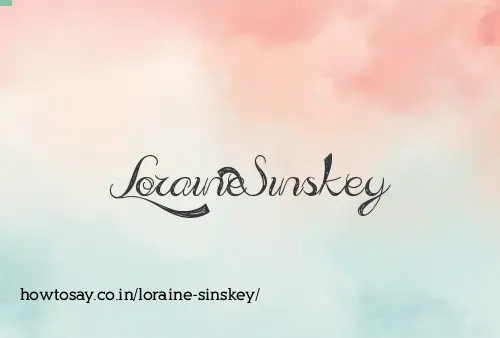 Loraine Sinskey