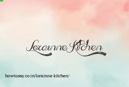 Lorainne Kitchen