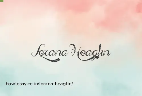 Lorana Hoaglin