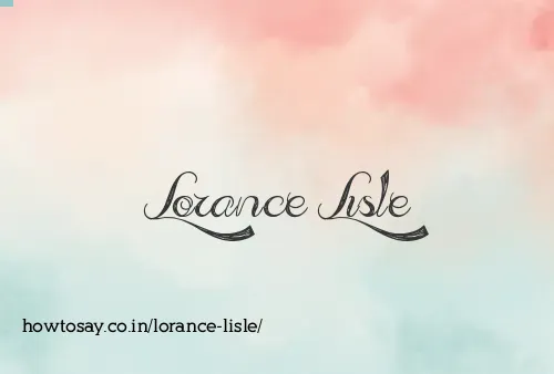 Lorance Lisle