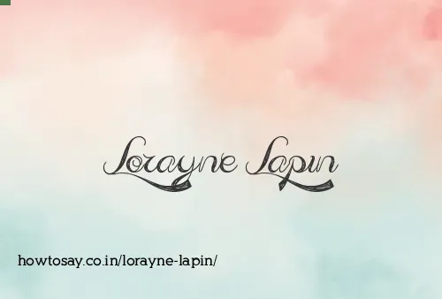 Lorayne Lapin
