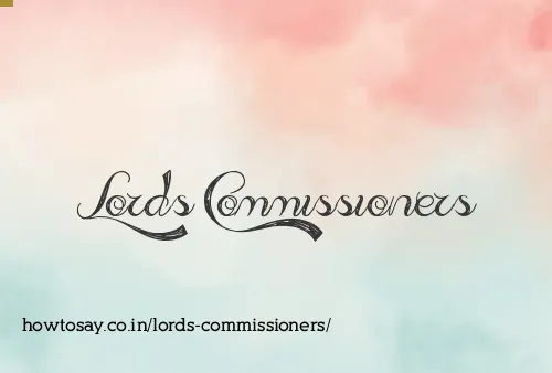 Lords Commissioners