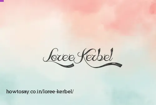 Loree Kerbel