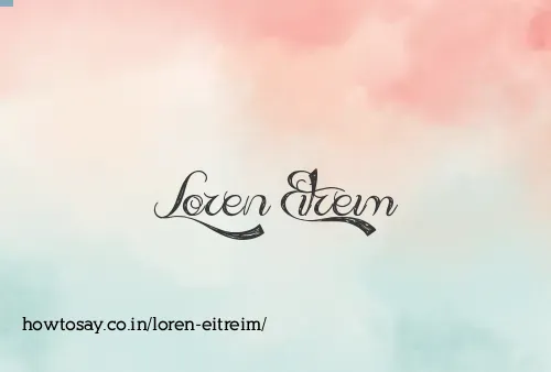 Loren Eitreim
