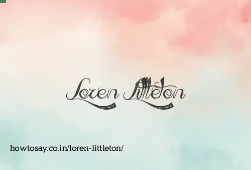 Loren Littleton