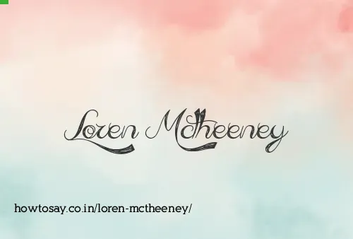Loren Mctheeney