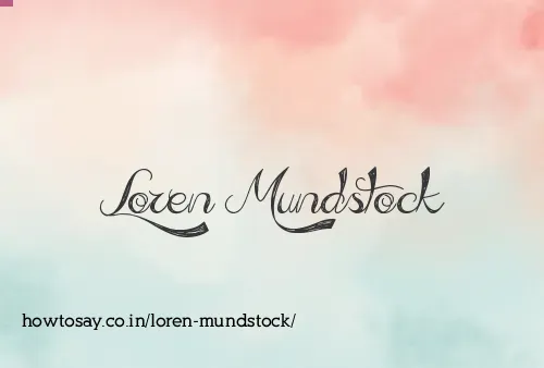 Loren Mundstock