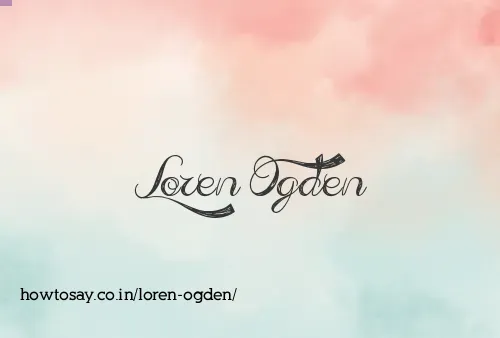 Loren Ogden