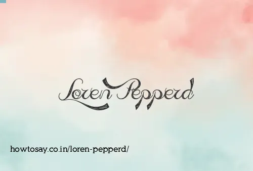 Loren Pepperd