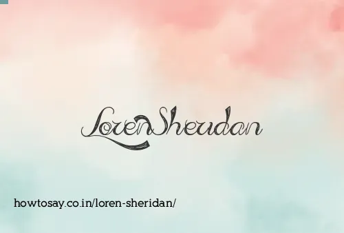 Loren Sheridan