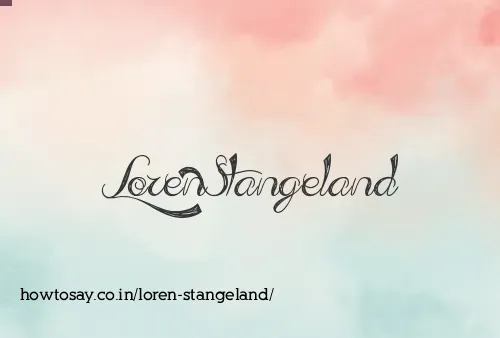 Loren Stangeland