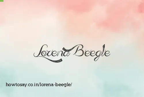 Lorena Beegle