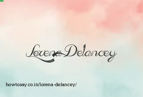 Lorena Delancey
