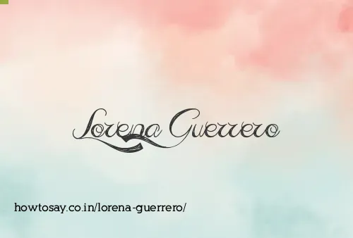 Lorena Guerrero