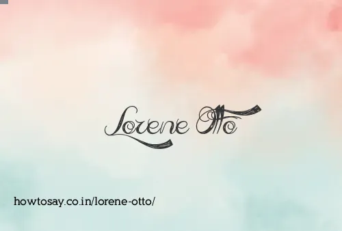 Lorene Otto