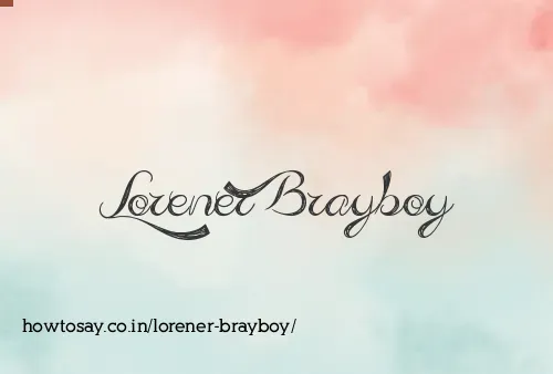 Lorener Brayboy