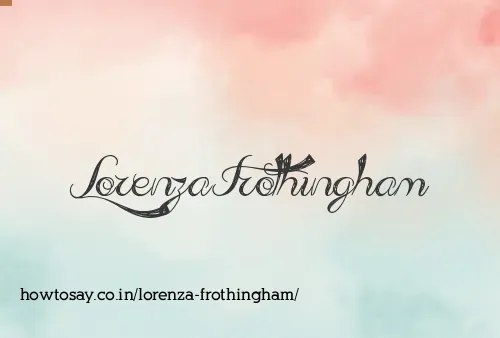 Lorenza Frothingham