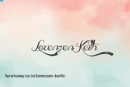Lorenzen Keith