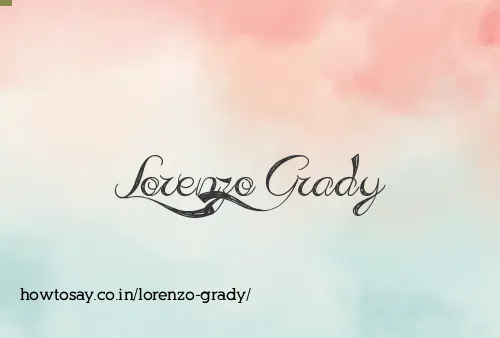 Lorenzo Grady