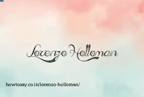 Lorenzo Holloman
