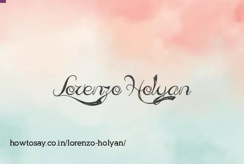 Lorenzo Holyan