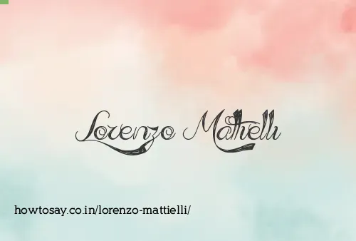 Lorenzo Mattielli