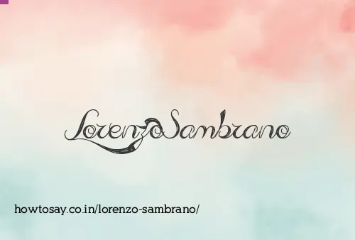 Lorenzo Sambrano