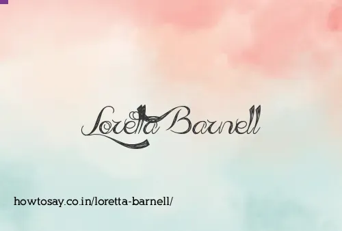 Loretta Barnell