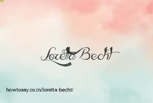 Loretta Becht
