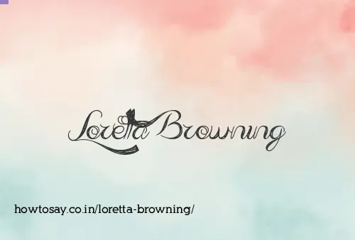 Loretta Browning