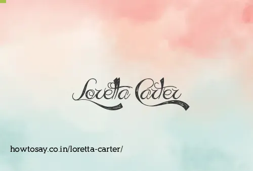 Loretta Carter