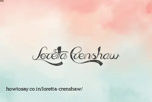 Loretta Crenshaw