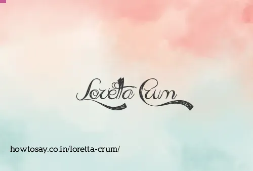 Loretta Crum