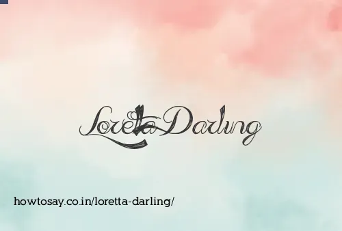 Loretta Darling