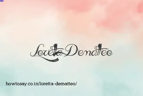 Loretta Dematteo