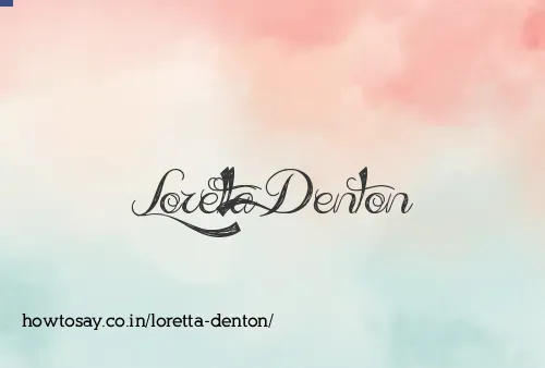 Loretta Denton
