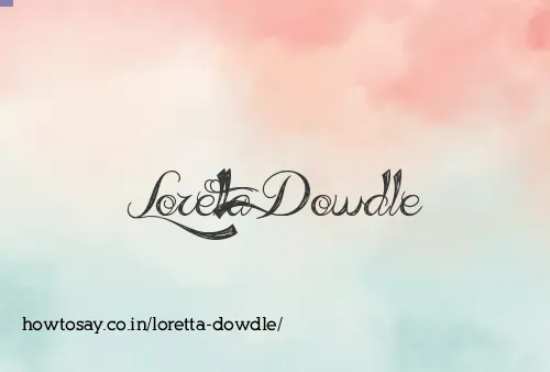 Loretta Dowdle
