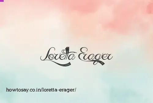 Loretta Erager