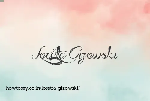 Loretta Gizowski