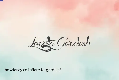 Loretta Gordish