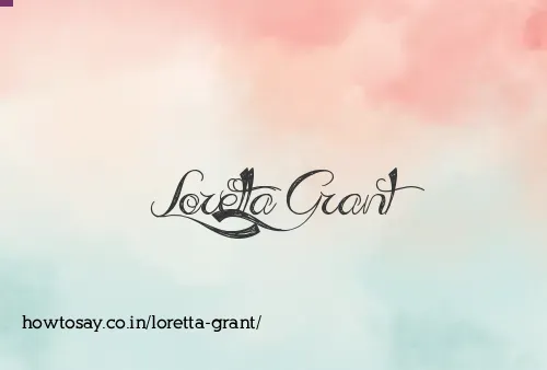 Loretta Grant