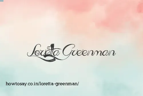 Loretta Greenman
