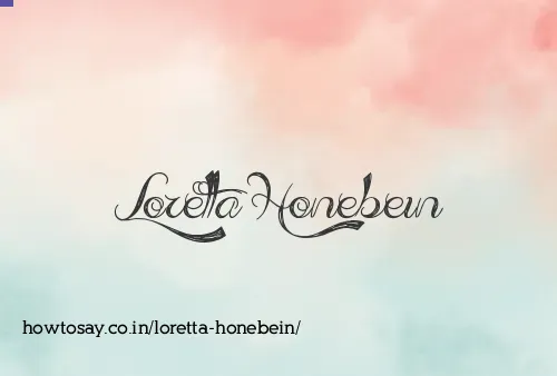 Loretta Honebein