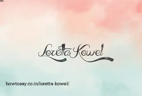 Loretta Kowel