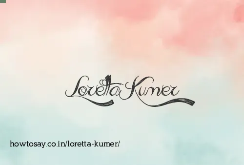 Loretta Kumer