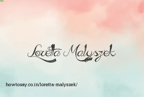 Loretta Malyszek