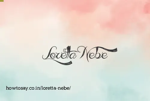 Loretta Nebe