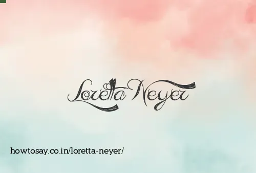 Loretta Neyer