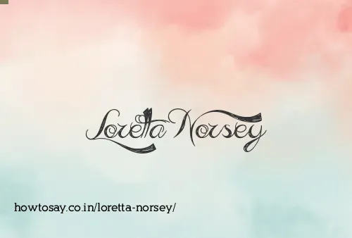 Loretta Norsey